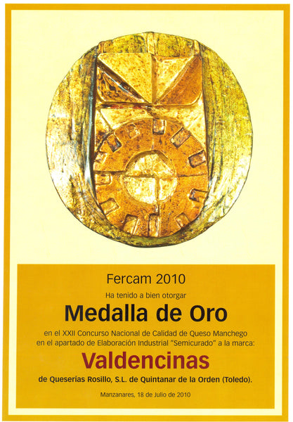 Medio queso de oveja Manchego semicurado 1,500kg aprox