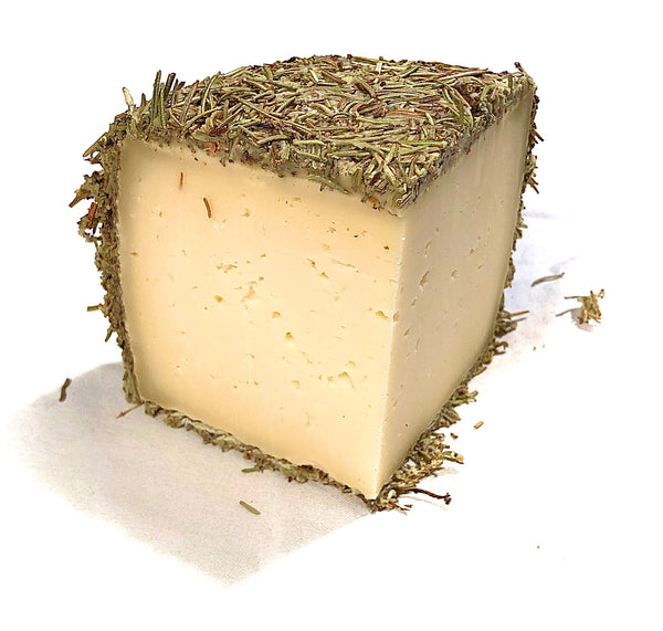 Cuarto de queso de oveja curado con romero 0.750kg aprox