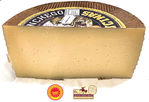 Medio queso de oveja manchego curado 1.5kg aprox